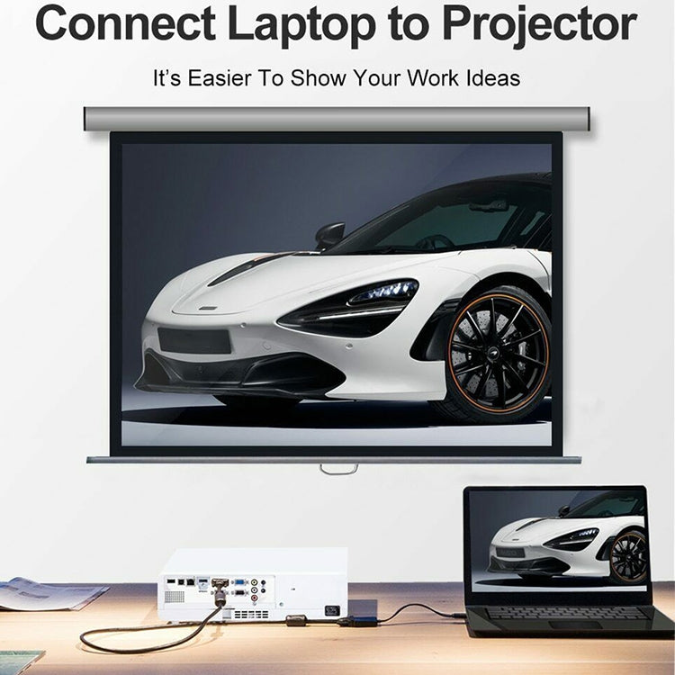22cm Full HD 1080P Micro HDMI Male to VGA Female Video Adapter Cable with Audio Cable, Micro HDMI