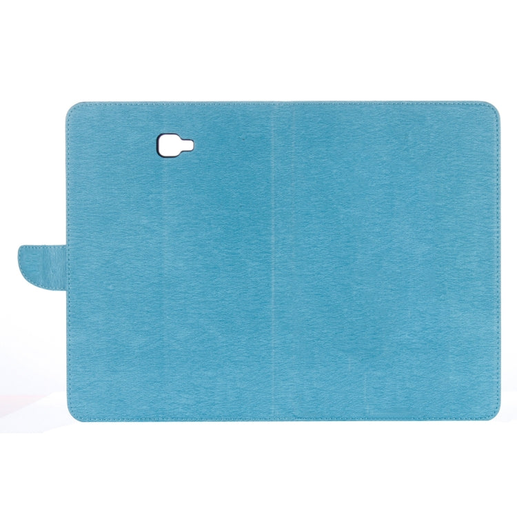 For Galaxy Tab A 10.1 (2016) / P580 Simple Style Horizontal Flip Leather Case with Holder & Card Slots & Wallet