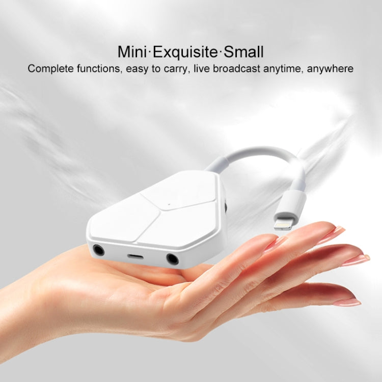 5 In 1 Multifunctional Live Broadcast Converter Mini Sound Card, 5 In 1