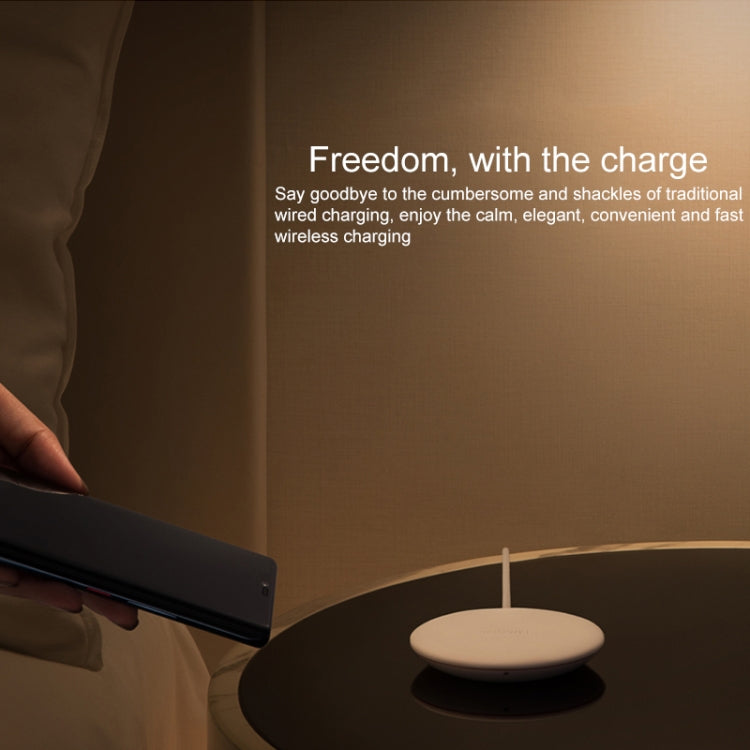 Huawei 15W Max Qi Standard Intelligent Fast Wireless Charger with 5A Cable and 10V / 4A Charging Plug