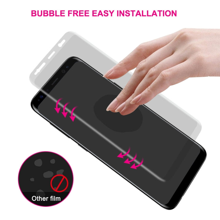 ENKAY Hat-Prince for Galaxy S8+ / G9550 0.26mm 9H Surface Hardness 3D Privacy Anti-glare Full Screen Tempered Glass Screen Protector, For Galaxy S8+ / G9550
