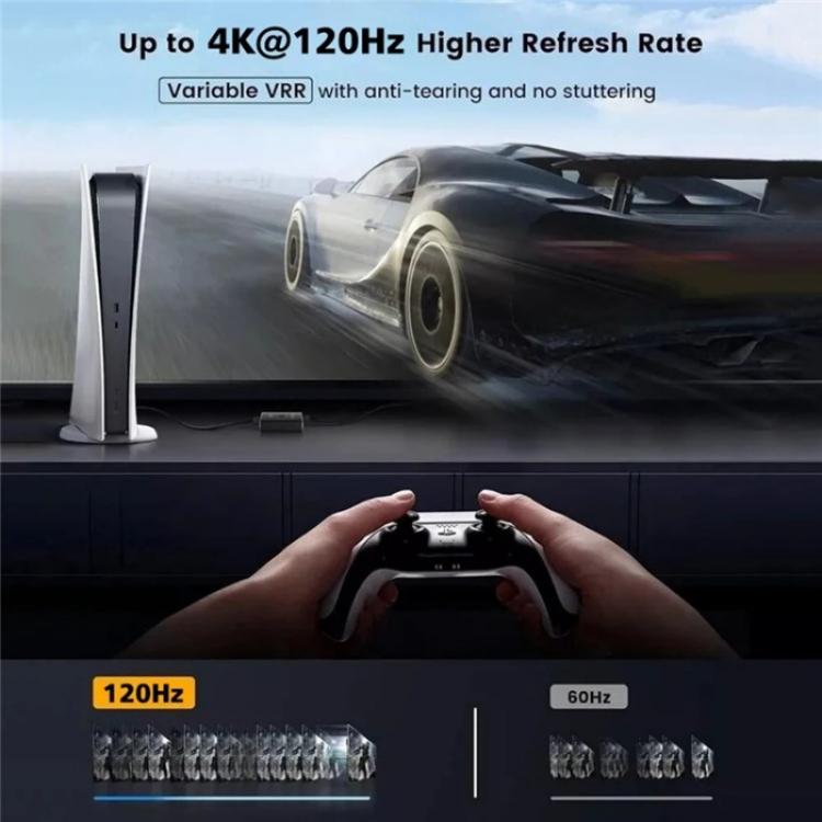 يدعم U8K1 الشحن السريع بقدرة 100 وات ومحول ثنائي الاتجاه من النوع C ومخرج فيديو بدقة 8K بسرعة 40 جيجابت في الثانية، U8K1