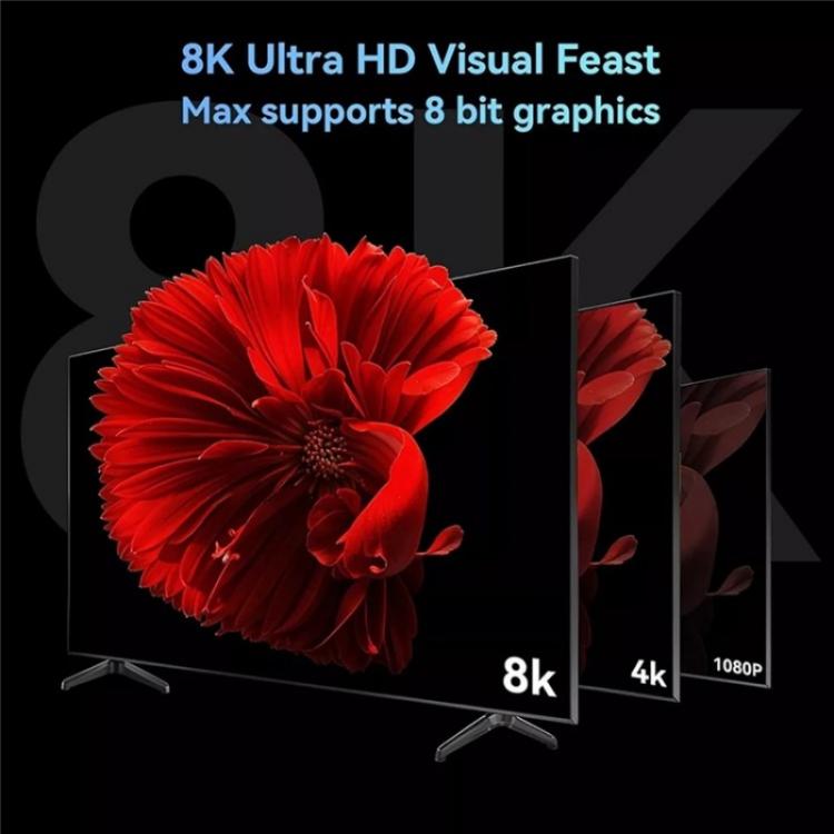 يدعم U8K1 الشحن السريع بقدرة 100 وات ومحول ثنائي الاتجاه من النوع C ومخرج فيديو بدقة 8K بسرعة 40 جيجابت في الثانية، U8K1