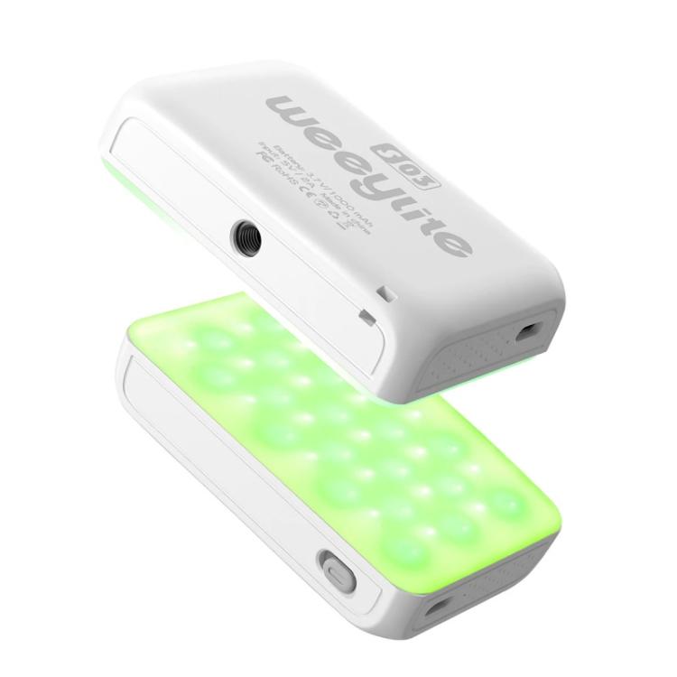 Weeylite S03 Portable RGB Light Video Live Streaming Photography Full Color Fill Light, S03