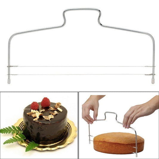 Stainless steel cake cutter