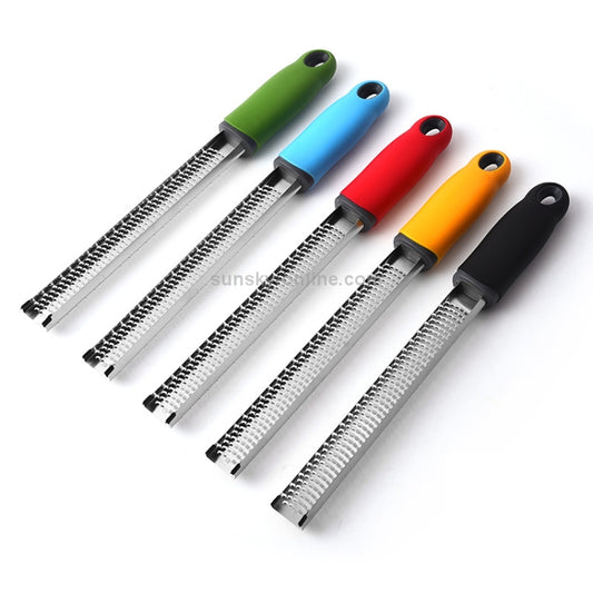 Stainless Steel Lemon Grater Multi-function Cheese Grater Random Color Delivery