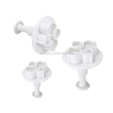 2 Set Silicone Hydrangea Fondant Cake Decorating Flower Blossom Mold