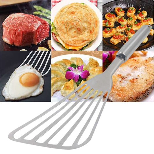 Stainless Steel Thickened Cooking Shovel Fried Fish Shoves Oblique Kitchen Tool Cookware