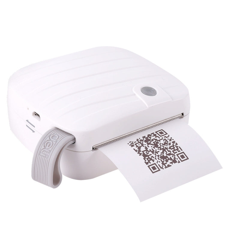 Deli X1 Portable Sticker Mini Bluetooth Photo Printer, Random Color Delivery