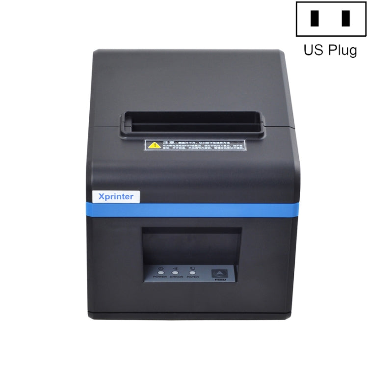 Xprinter XP-N160II Thermal Ticket Printing Machine Bluetooth Receipt Printer, US Plug, EU Plug, UK Plug