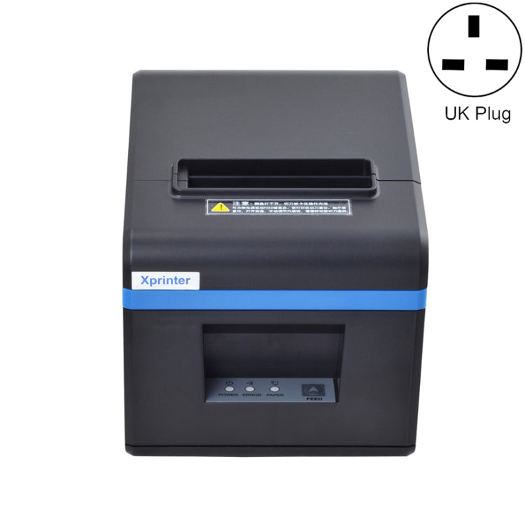 Xprinter XP-N160II Thermal Ticket Printing Machine Bluetooth Receipt Printer, US Plug, EU Plug, UK Plug