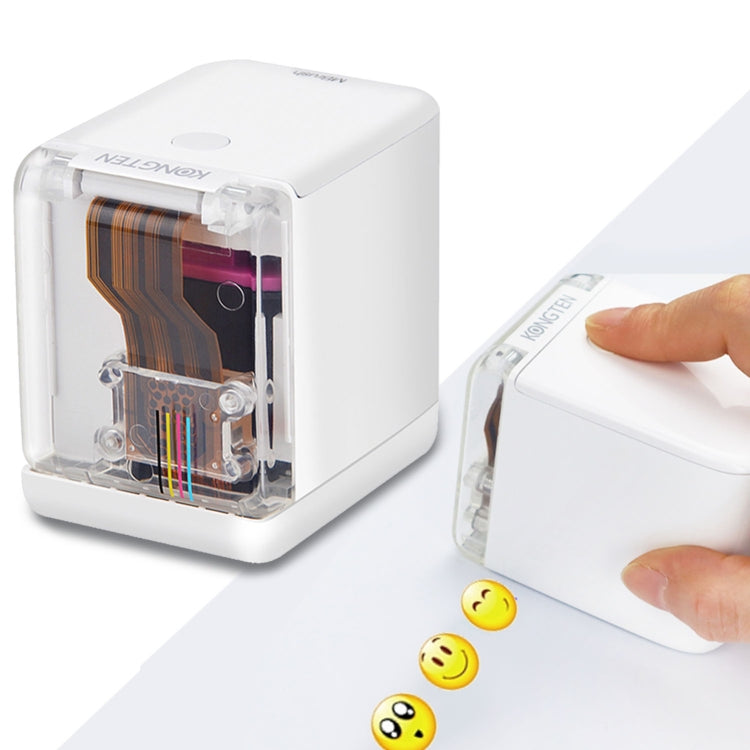 Mbrush Handheld Printer Custom Content Portable Full Color Inkjet Printer with Ink Cartridges