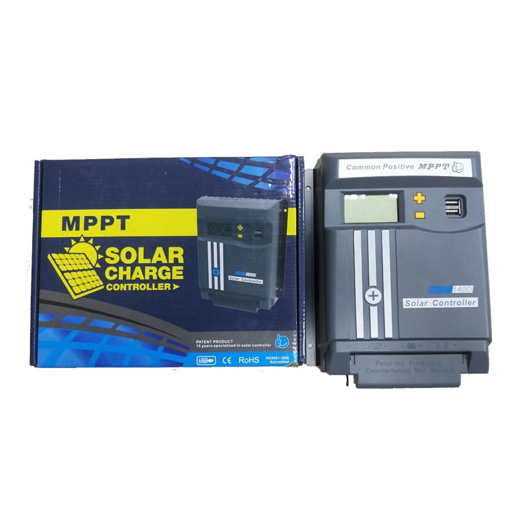 وحدة تحكم بالطاقة الشمسية MPPT 40A 12V/24V بشاشة LCD مع خاصية التعرف التلقائي على النظام خارج الشبكة