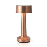 JB-TD10 LED Charging Bar Table Lamp Retro Creative Bar Cafe Restaurant Simple Bedside Night Light(Bronze)