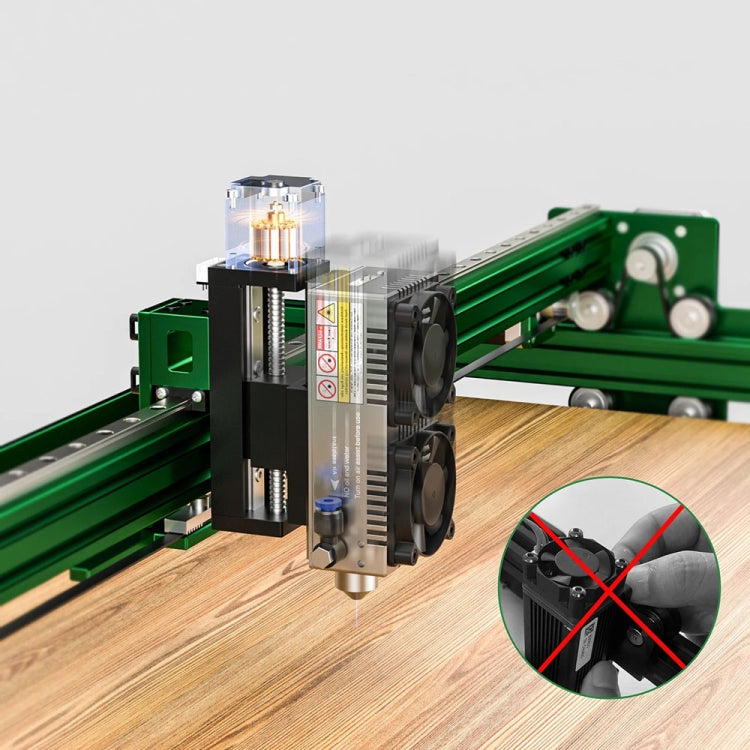 آلة نقش ليزر ثلاثية الأبعاد CNC سطح المكتب من NEJE MAX 4 E80 750 × 460 مم DIY