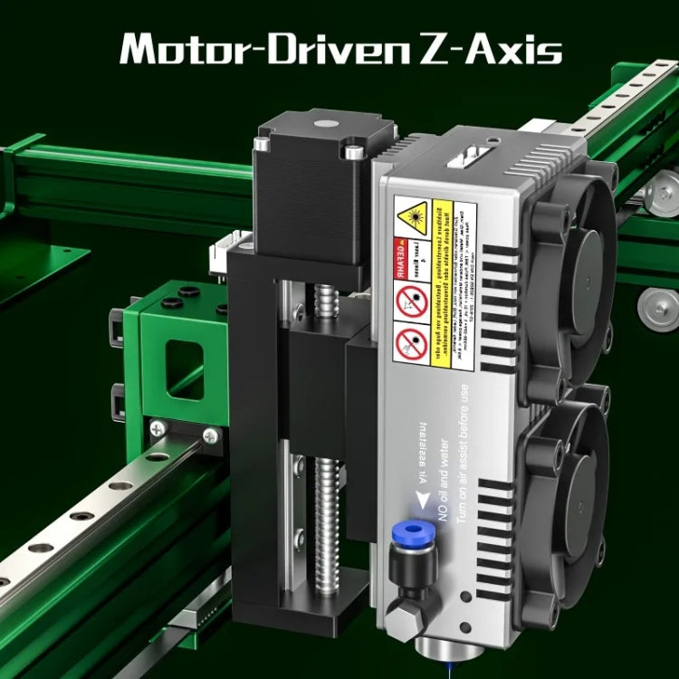 آلة نقش ليزر ثلاثية الأبعاد CNC سطح المكتب من NEJE MAX 4 E80 750 × 460 مم DIY