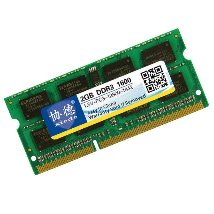 ذاكرة الوصول العشوائي XIEDE X045 DDR3 NB 1600 متوافقة بالكامل مع أجهزة الكمبيوتر المحمولة، X045