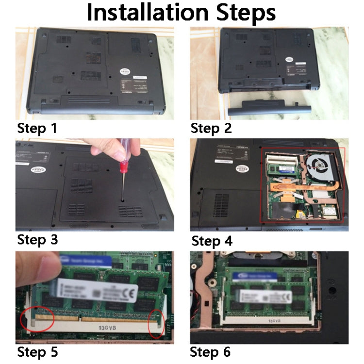 ذاكرة الوصول العشوائي XIEDE X045 DDR3 NB 1600 متوافقة بالكامل مع أجهزة الكمبيوتر المحمولة، X045