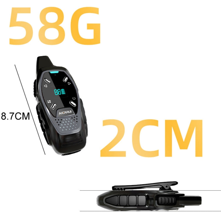 LED Display USB Charging Wireless Handheld Small Mini Walkie Talkie, A13 (Black), A13 (White), A13 (Grey), A13 (Red), A13 (Green), A13 (Blue)
