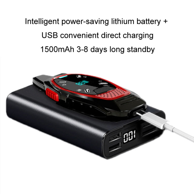 LED Display USB Charging Wireless Handheld Small Mini Walkie Talkie, A13 (Black), A13 (White), A13 (Grey), A13 (Red), A13 (Green), A13 (Blue)
