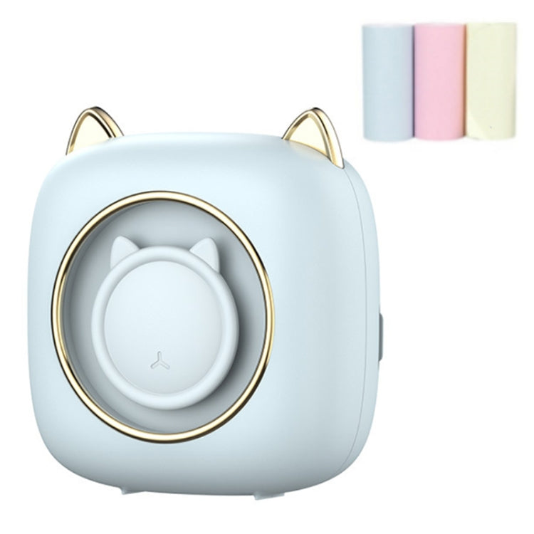 C23 Seven Colors Atmosphere Breathing Light Wireless Thermal Printer, C23 White+5 Rolls Thermal Paper, C23 White+3 Rolls Color Paper, C23 Blue Standard, C23 Blue+5 Rolls Thermal Paper, C23 Blue+3 Rolls Color Paper