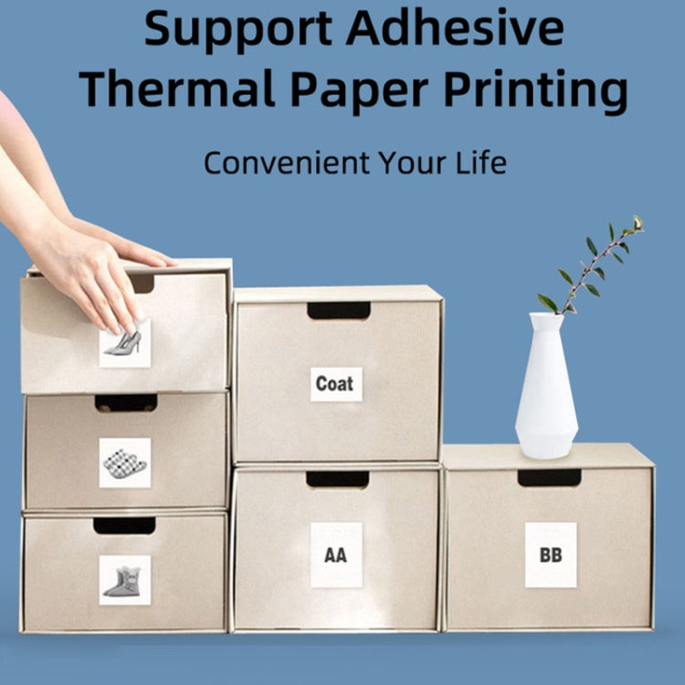 C23 Seven Colors Atmosphere Breathing Light Wireless Thermal Printer, C23 White+5 Rolls Thermal Paper, C23 White+3 Rolls Color Paper, C23 Blue Standard, C23 Blue+5 Rolls Thermal Paper, C23 Blue+3 Rolls Color Paper