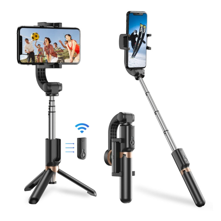 APEXEL APL-D6 Live Video Multifunctional Mobile Phone Gimbal Stabilizer Selfie Stick, APL-D6