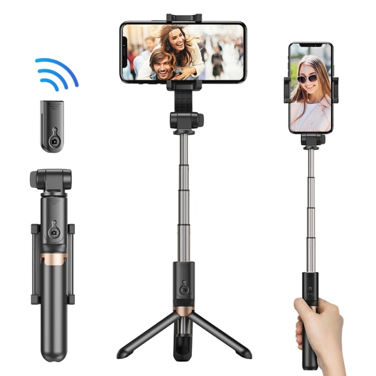 APEXEL APL-D6 Live Video Multifunctional Mobile Phone Gimbal Stabilizer Selfie Stick, APL-D6