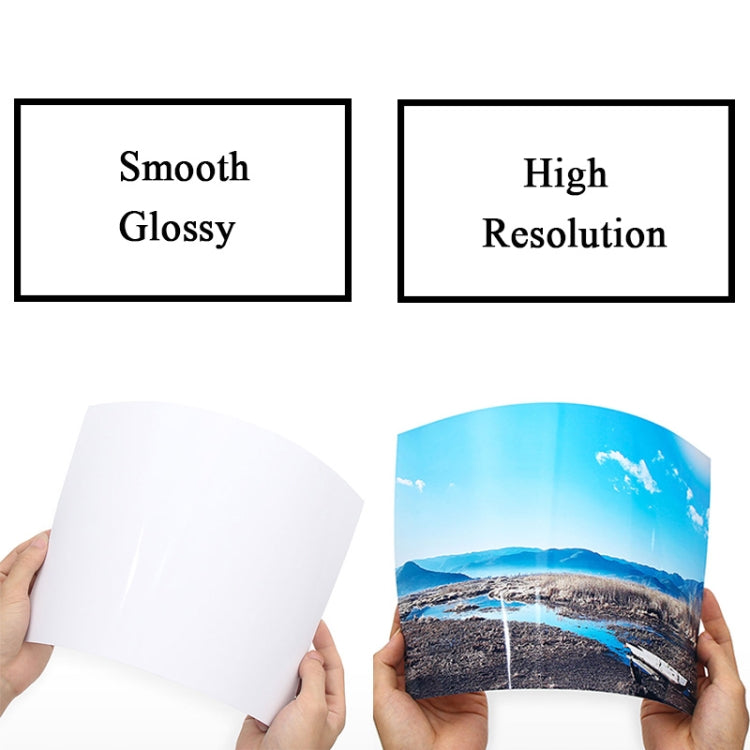 Mandik 3R 5-Inch One Side Glossy Photo Paper For Inkjet Printer Paper Imaging Supplies, 180gsm 500 Sheets, 200gsm 500 Sheets, 230gsm 500 Sheets, 230gsm 200 Sheets, 200gsm 200 Sheets, 180gsm 200 Sheets