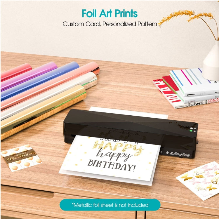 9 Inch A4 Hot Cold Laminator Machine Book Documents Laminator, Only Machine, Set 1, Set 2