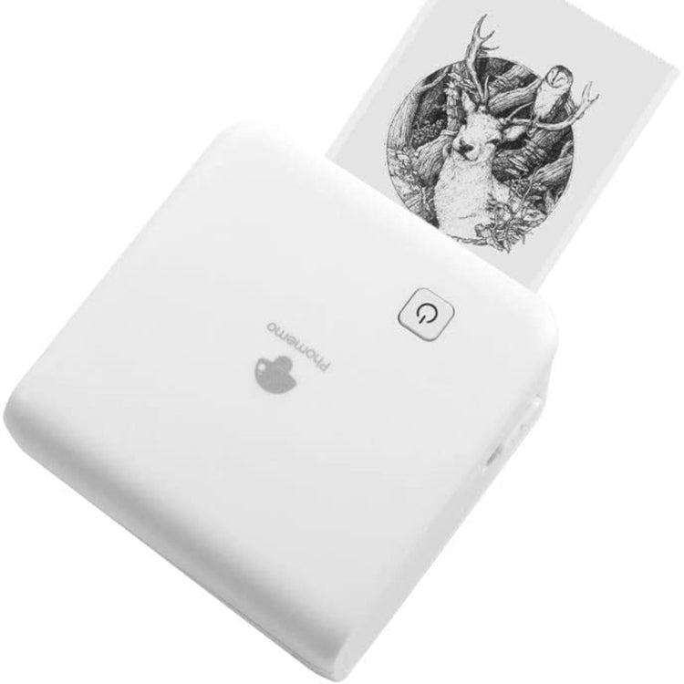Phomemo M02 PRO Pocket Mini Small Portable Bluetooth Wrong Thermal Tag Printer, White, Green, Pink