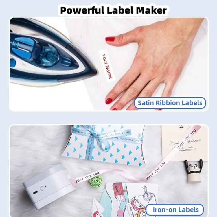 Phomemo P12Pro Li-Ion Battery Compact Bluetooth Convenient Self-Adhesive Thermal Label Printer, Printer