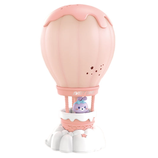 Cartoon Balloon Shape USB Charging Eye Protection LED Night Light Bedroom Reading Table Lamp, Color: Pink
