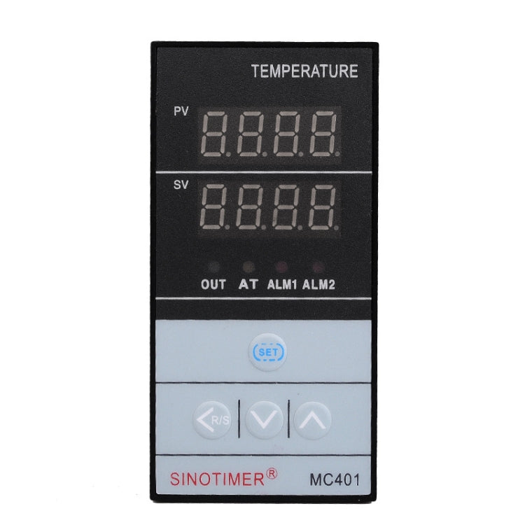 SINOTIMER MC401 Universal Input Short Case PID Intelligent Temperature Controller Meter Heating Cooling Relay SSR Solid State Output, MC401