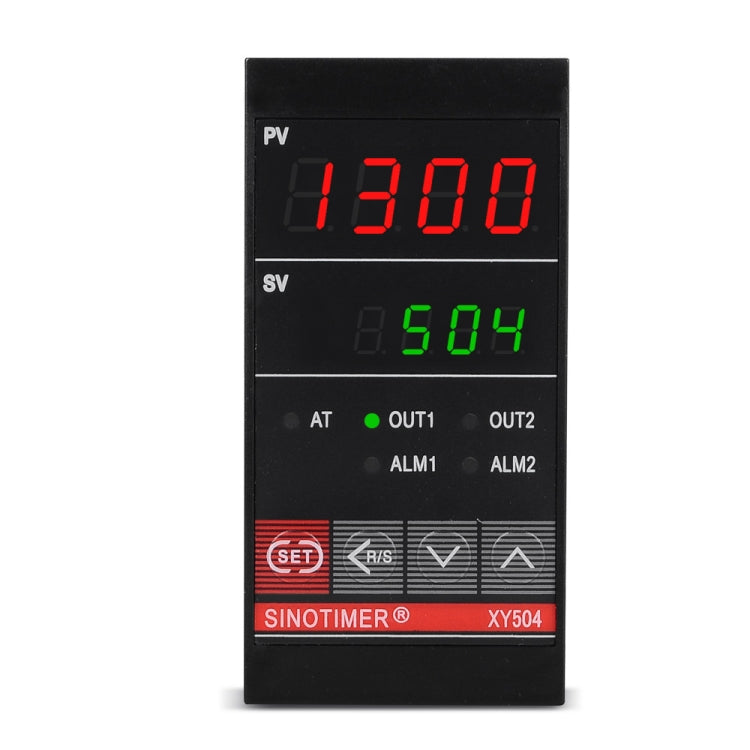 جهاز التحكم الذكي في درجة الحرارة SINOTIMER XY504، علبة قصيرة، مرحل تسخين وتبريد PID، مخرج الحالة الصلبة SSR، XY504