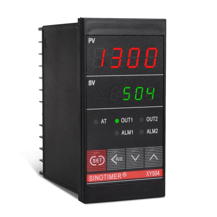 جهاز التحكم الذكي في درجة الحرارة SINOTIMER XY504، علبة قصيرة، مرحل تسخين وتبريد PID، مخرج الحالة الصلبة SSR، XY504