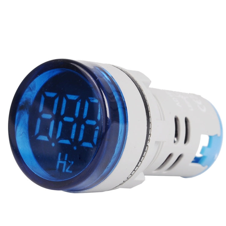 SINOTIMER ST16HZ 20-75Hz AC Frequency 22mm Round Opening LED Digital Signal Indicator Light, ST16HZ