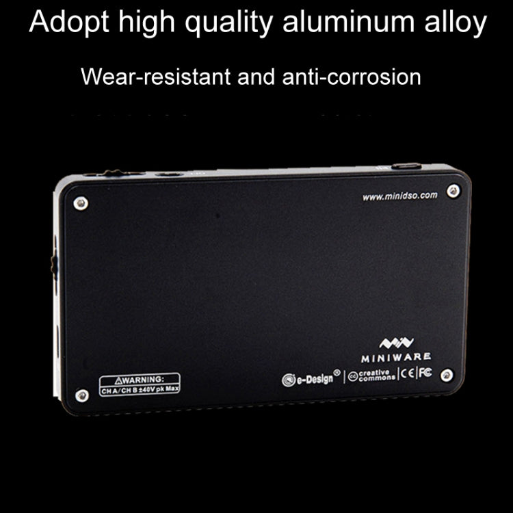 MINIWARE Dual Channel Mini Portable Handheld Digital Storage Oscilloscope, DS212