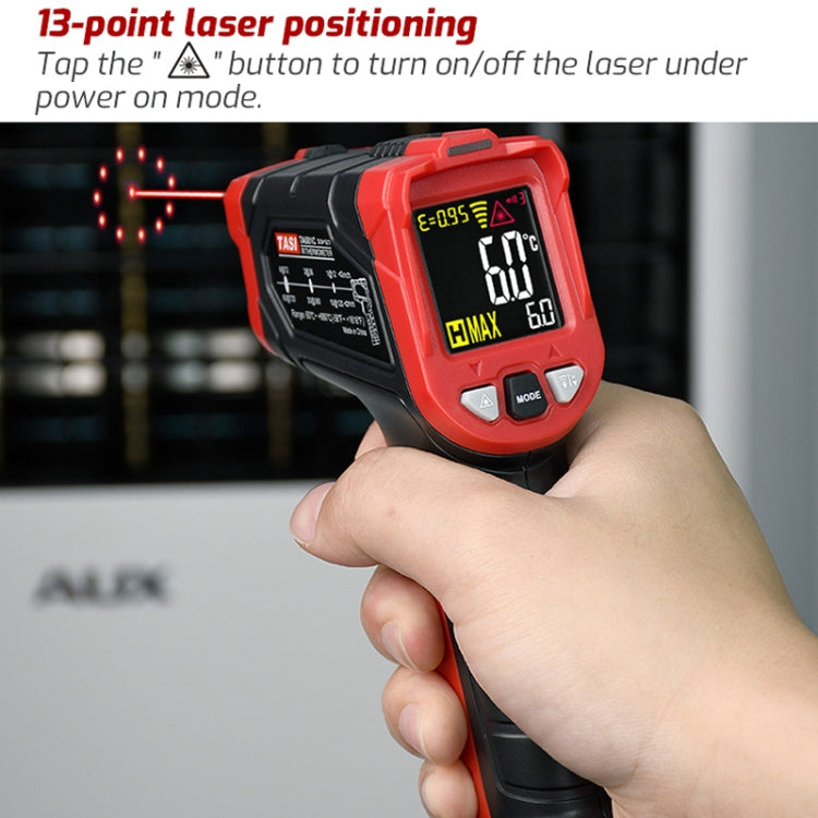 Infrared Thermometer Electronic Color Screen Thermometer, TASI TA601B -50-680 Degrees Celsius, TASI TA601C -50-880 Degrees Celsius