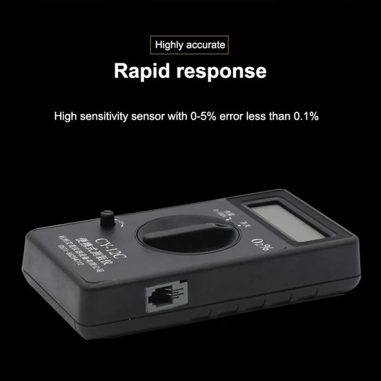 CY-12C Portable Oxygen Analyzer Full Range Oxygen Measurement Device, CY-12C