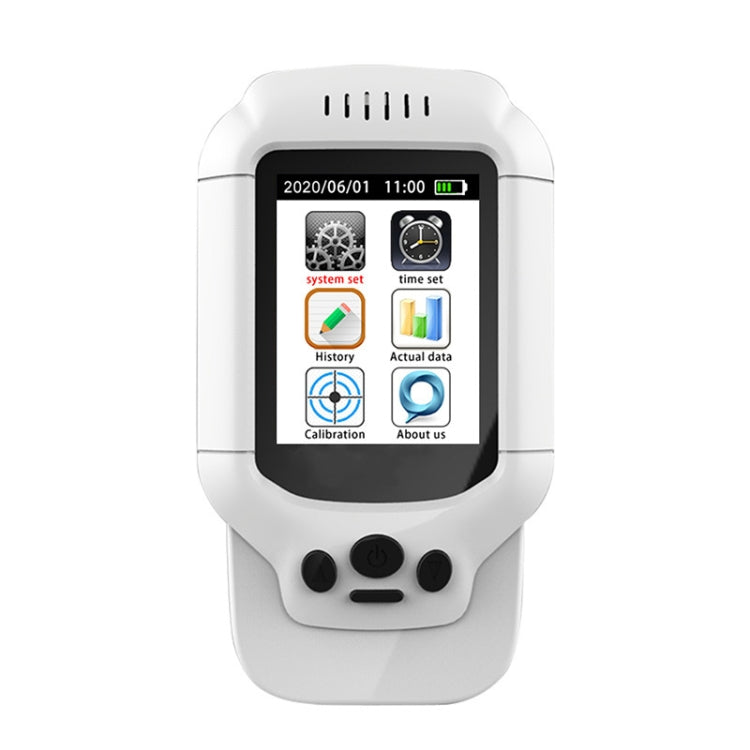 8-In-1 Air Quality Detector PM2.5 / PM1.0 / PM10 / HCHO / TVOC / O3 / Temperature / Humidity Monitor, DM502-O3