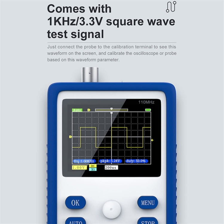 FNIRSI 1C15 Handheld Mini Portable Digital Oscilloscope, 1C15 With EU Plug