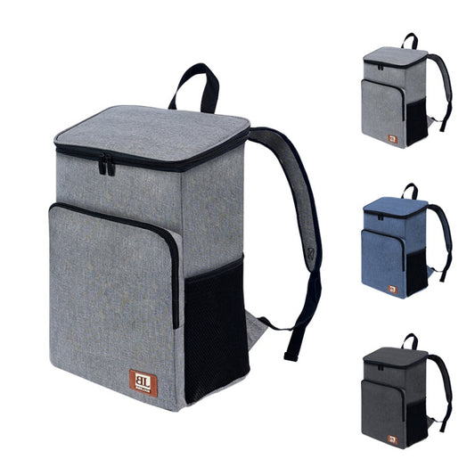 20L Camping Portable Double Shoulder Insulated Pack Outdoor Picnic Large Capacity Lunch Bag