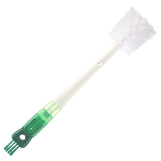5 In 1 Multifunctional Cup Brush Long Carrot Washing Bottle Cup Lid Groove Cleaning Brush(Green