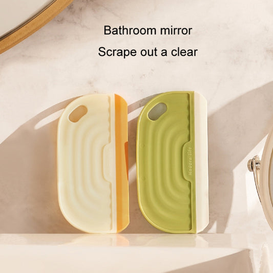 Mini Wiper Bathroom Mirror Glass Silicone Cleaning Tool Countertop Tile Scraper