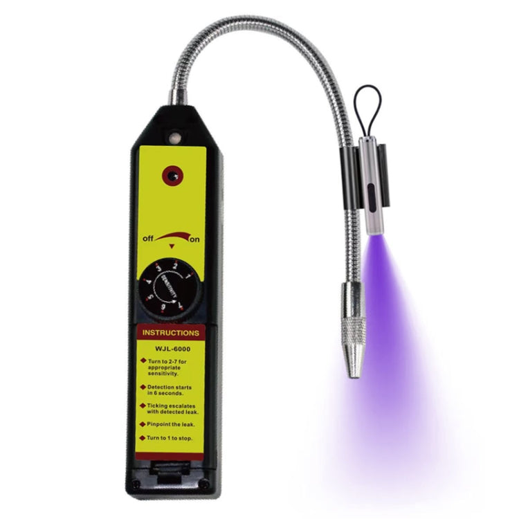 كاشف تسرب غاز التبريد الهالوجيني لمكيف هواء السيارة، WJL-6000، WJL-6000UV