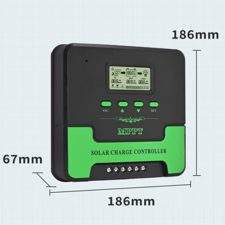 12V/24V 40A MPPT Smart Solar Charge Controller, CM-D40, CM-D30