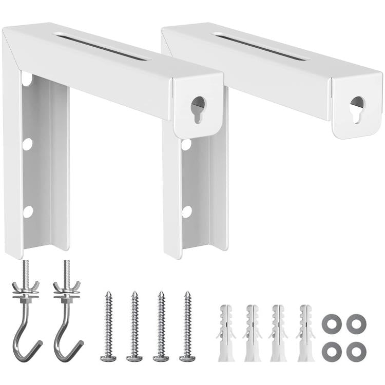 Universal Projector Screen Ceiling Mount Wall Hanger L-shaped Adjustable Bracket