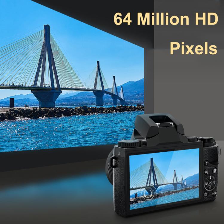 FSD-W5 4-Inch Touch Screen WiFi Transmission 4K HD Digital Camera Student Photo SLR, FSD-W5