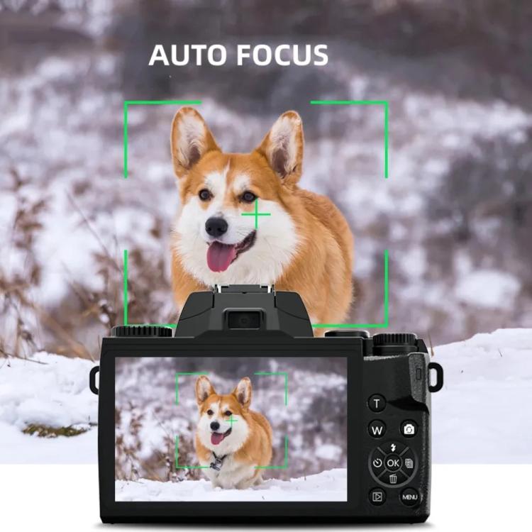 FSD-W5 4-Inch Touch Screen WiFi Transmission 4K HD Digital Camera Student Photo SLR, FSD-W5